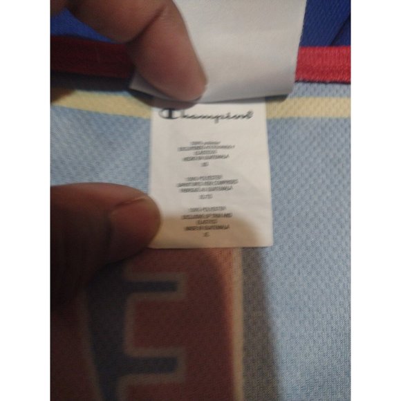 Champion Harlem Globetrotters Basketball Jersey Mens XL Big Easy #52 Blue - Picture 8 of 10